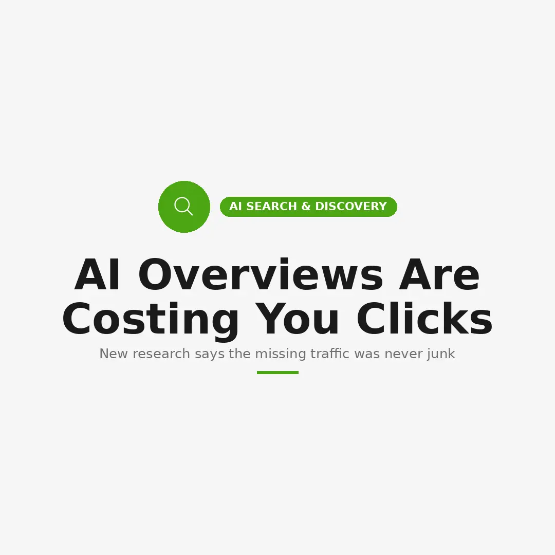 AI Overviews Are Cutting Real Website Traffic: What to Know