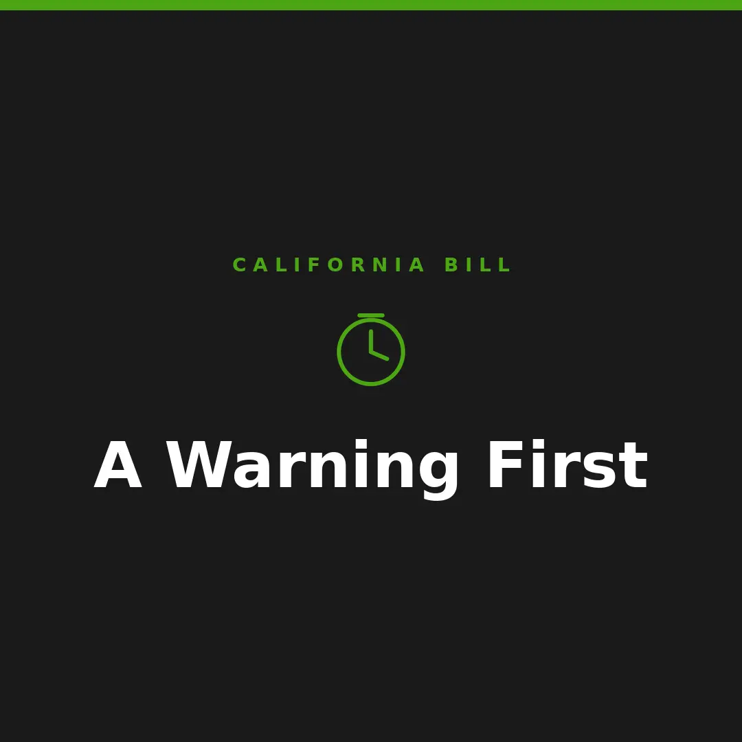 California May Require a Warning Before ADA Website Lawsuits