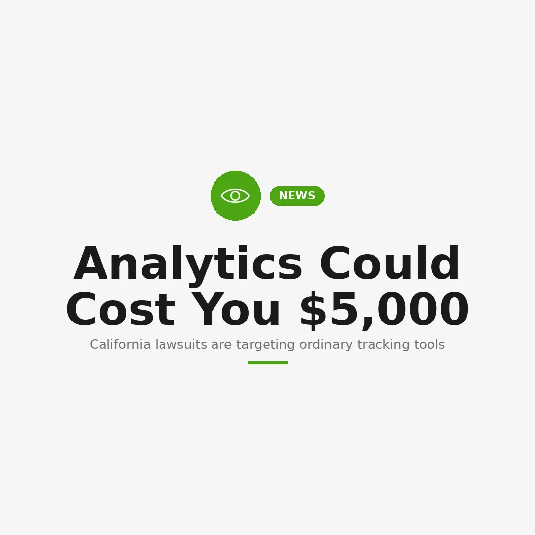 Your Website Analytics Could Cost You $5,000 Per Visitor